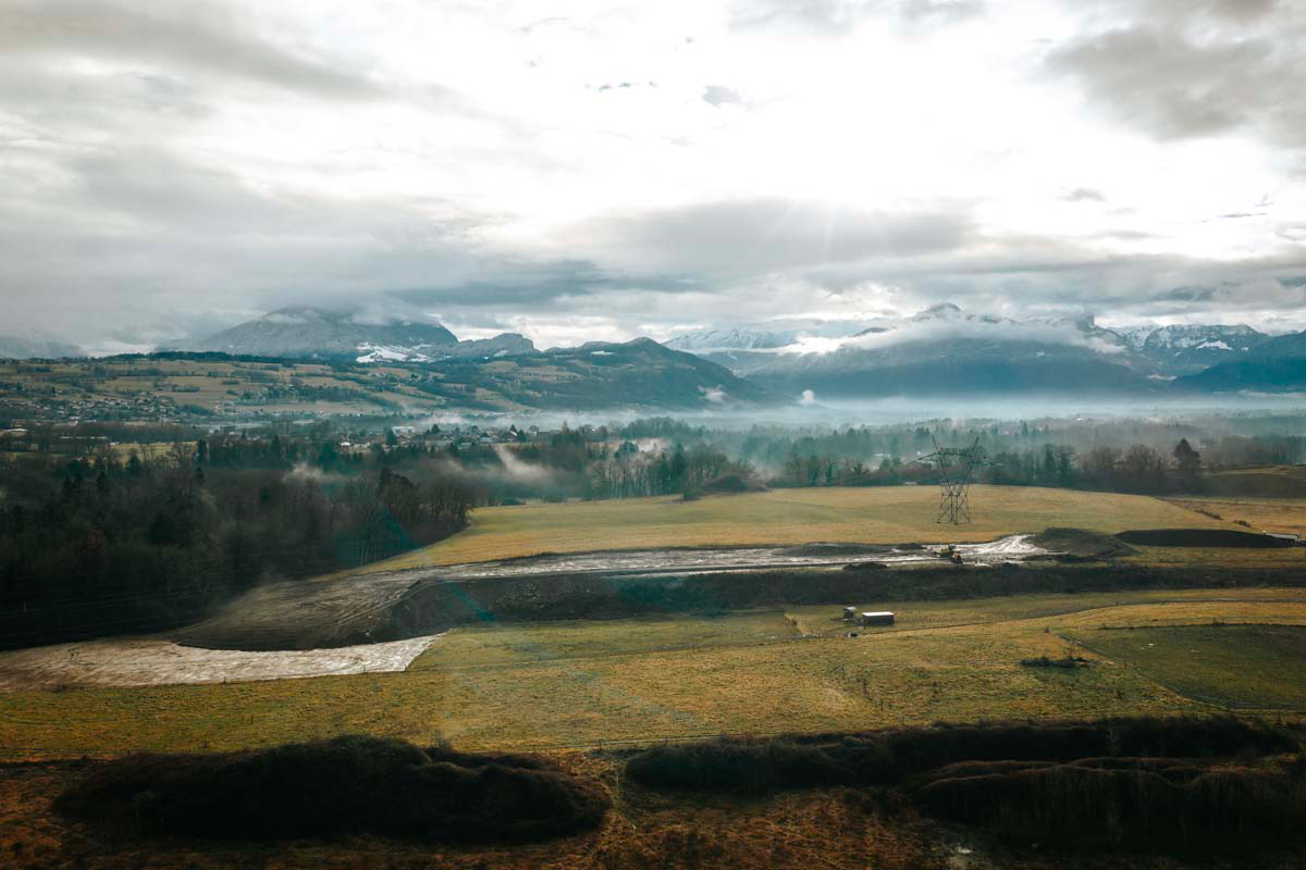 Carrière d'agrégats en activité à Thonon-les-Bains
